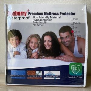 Mattress Protector Queen,Waterproof Silky Smooth